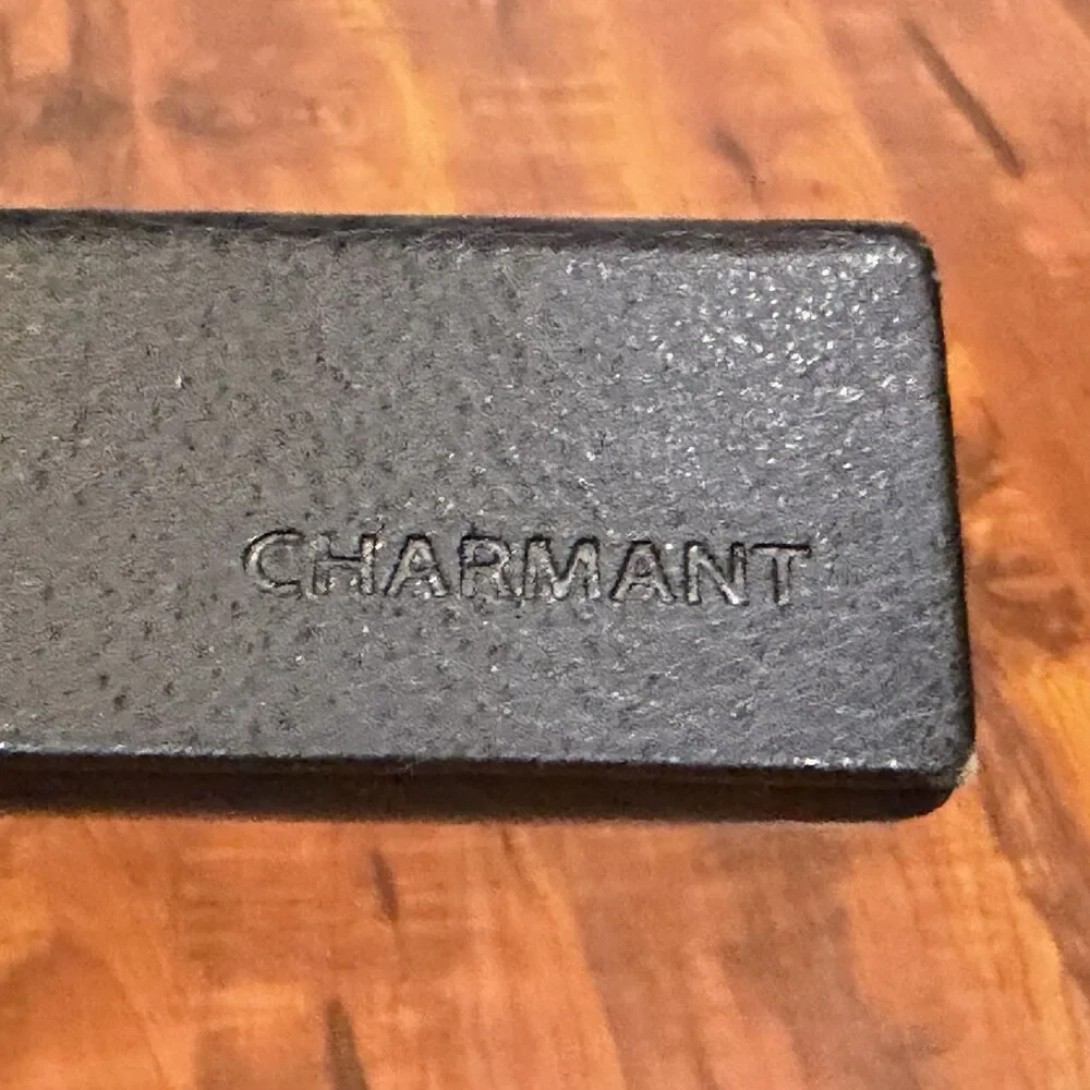 Charmant CH12121 Pure Titanium 53-16-135 BR Rhinestone Accent Eyeglasses Frames